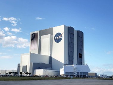 Cape Canaveral, Florida 'daki Nasa uzay merkezi.