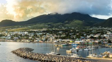 Basseterre, St Kitts Panoraması