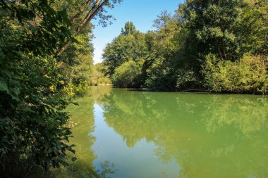 Bir kaynak saf dağ su, Krasnodar bölgesi, Rusya Federasyonu