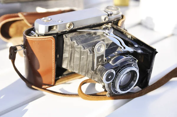 Vintage camera. Moscow 5. Rarity on roofing paper. Lens.