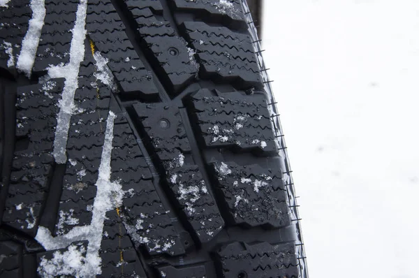 Neuer Auto Radschutz Rad Schnee — Stockfoto