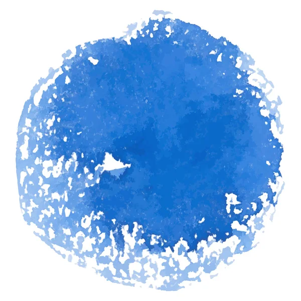 Bannière vectorielle abstraite de tache bleue aquarelle — Image vectorielle