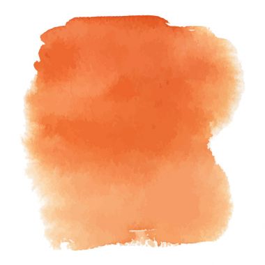 Turuncu suluboya degrade vektör arka plan.