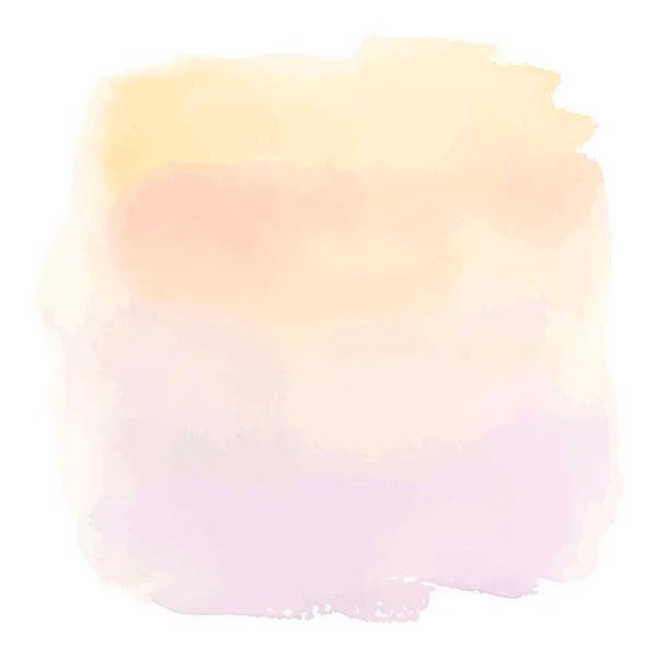 Bannière de gradient aquarelle beige caramel — Image vectorielle