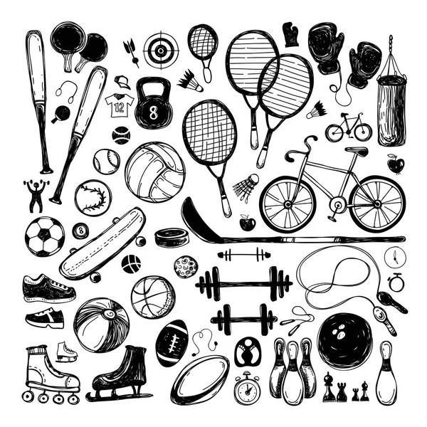 Spor kroki donatımı. Elle çizilmiş