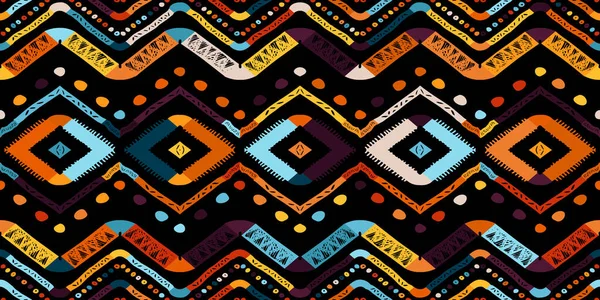 Modèle abstrait de zigzag pour un design de couverture — Image vectorielle