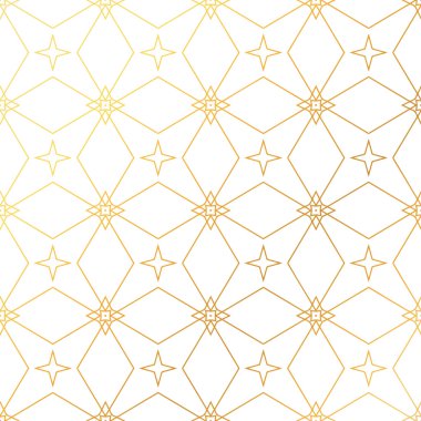 Soyut geometrik altın desen arka plan. Sorunsuz altın ba