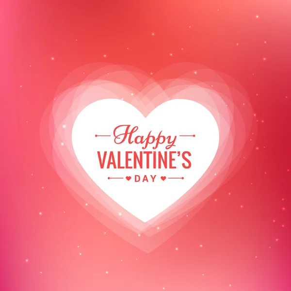 Beautiful valentines day background — Stock Vector