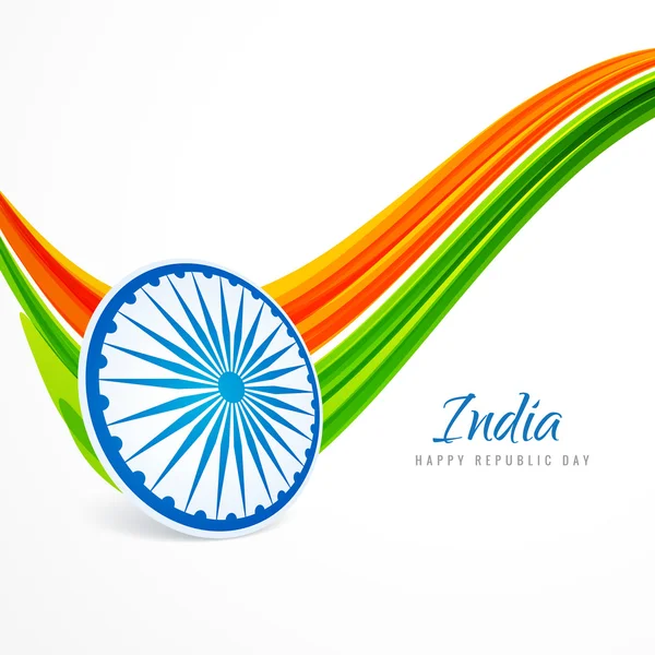 Indiska Republiken dag vektorillustration — Stock vektor