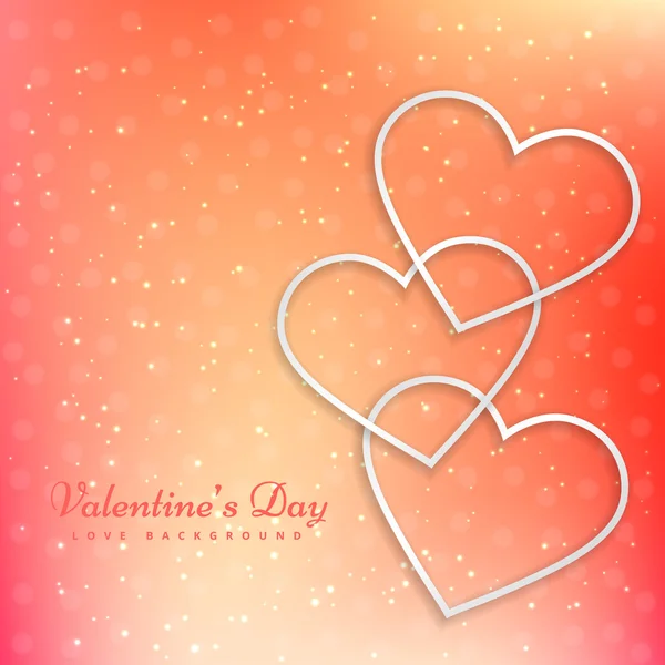 valentine greeting card vector illustration