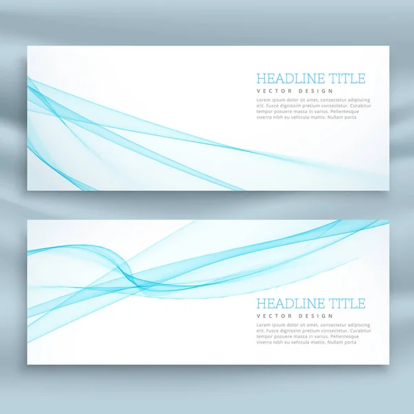 stylish business banners template in blue theme