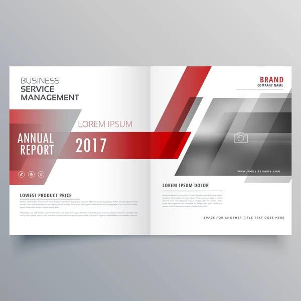 stylish brand identity business magazine cover page template