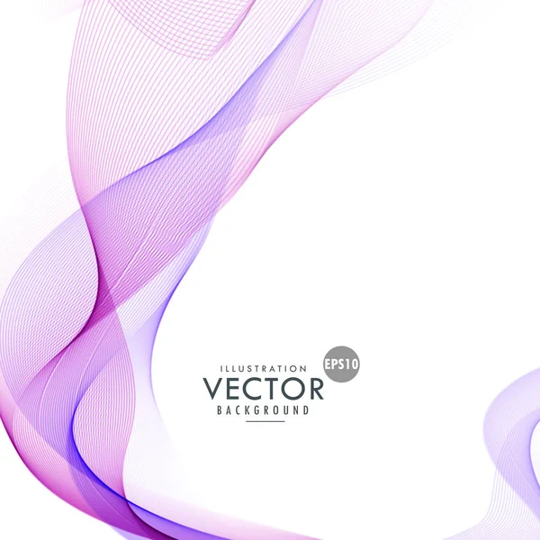 Пурпурный абстрактный волновой фон — стоковый вектор