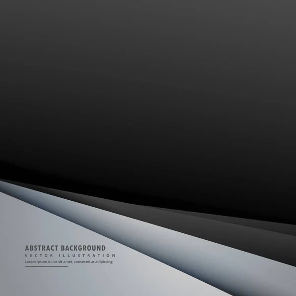 Fond sombre abstrait avec des lignes minimales — Image vectorielle