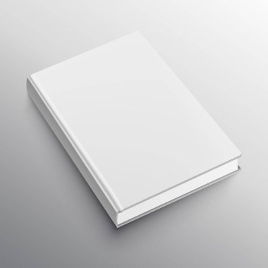 gerçekçi kitap mockup şablonu