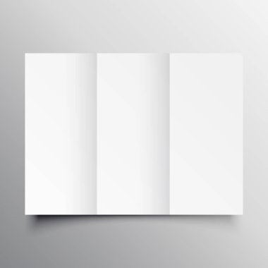 panelli broşür mockup şablonu