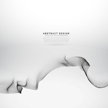 soyut parçacıkları dalga techno tarzı