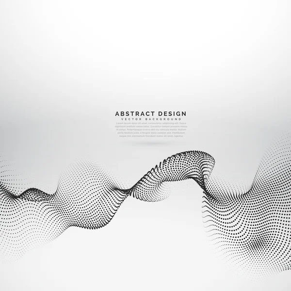 3D parçacıklar dizi mesh dalga tarzı