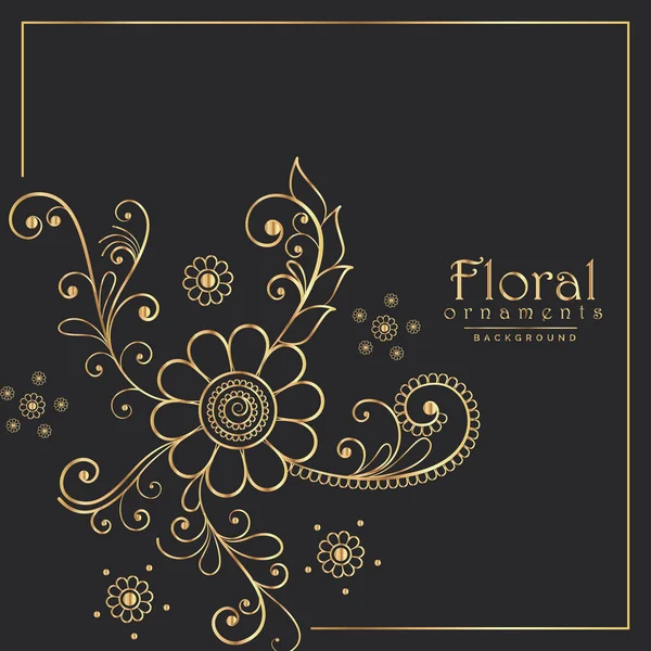 Padrão floral elegante fundo de design —  Vetores de Stock