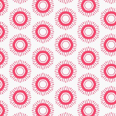 Altıgen şeklinde geometrik çizgiler desenleri