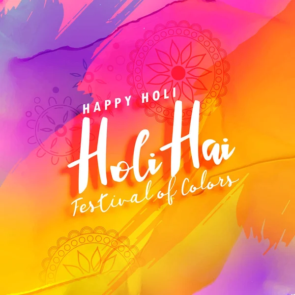 holi festival colorful greeting background