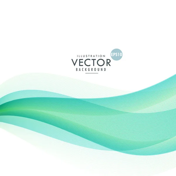 Awesome vector wave background design — Stock Vector