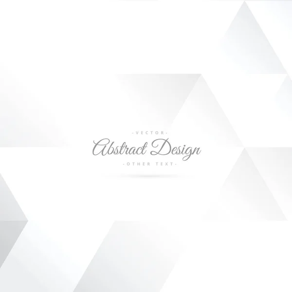 Design minimale sfondo bianco e grigio — Vettoriale Stock
