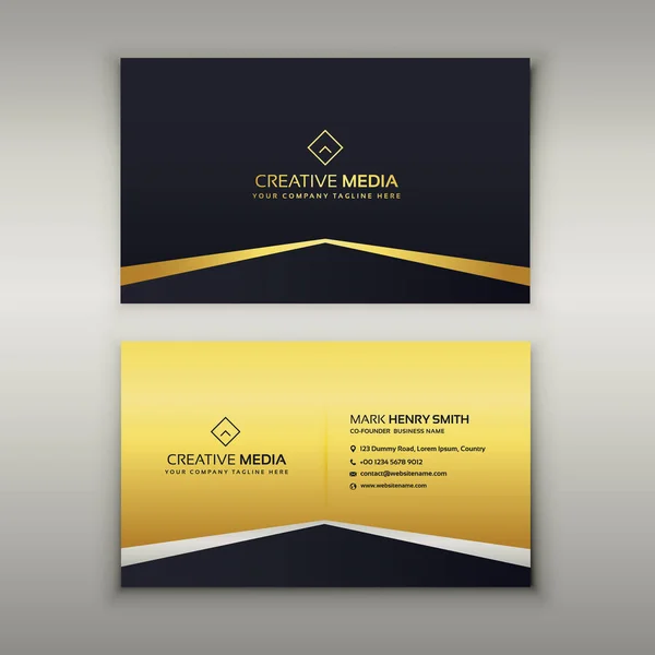 luxury business card design template