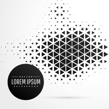 soyut üçgenler desen vektör arka plan