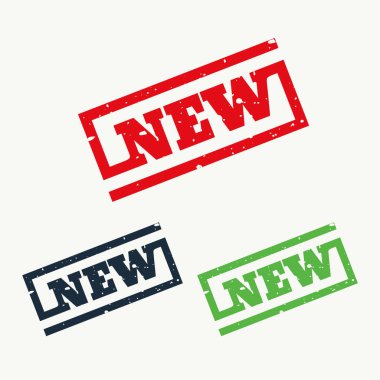 yeni işareti ve sembol damgası