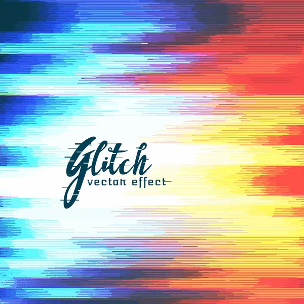 Vettore astratto di effetto di distorsione glitch — Vettoriale Stock