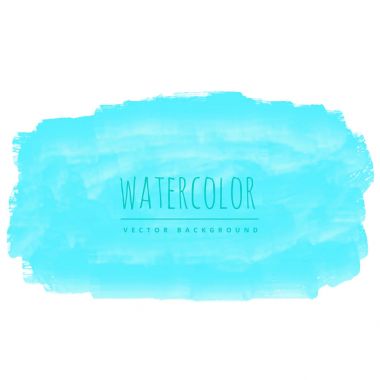 Mavi çok sulu boya leke arka plan
