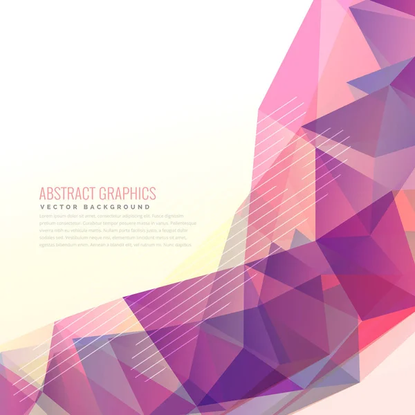Abstrakte lila Hintergrund Design-Vektor — Stockvektor