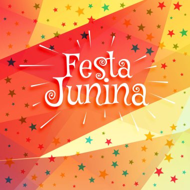 Haziran Festivali Brezilya festa junina arka plan