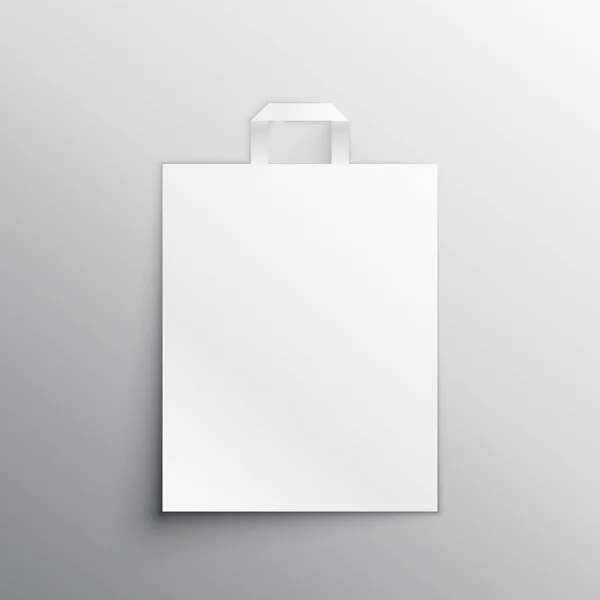 Lege tas mockup weergeven vector — Stockvector