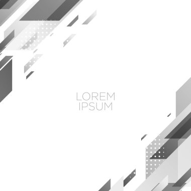 gri sunu arka plan, metin için yer ile