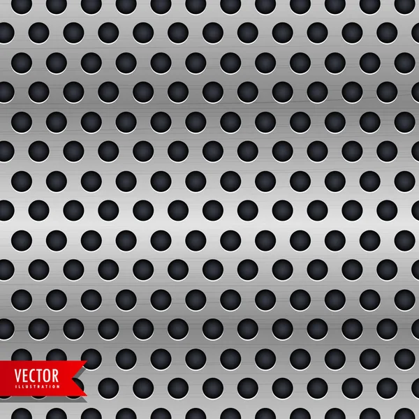 circle metal chrome texture vector background