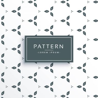 Sevimli çiçek desen vektör tasarımı