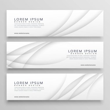 zarif beyaz başlığı ile dalgalı gölge efekti