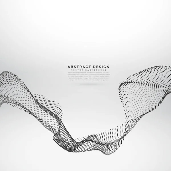 3D parçacık dizi kafes dinamik arka plan