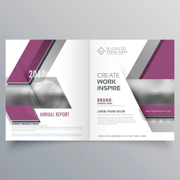 bi fold business brochure design template leaflet magazine cover