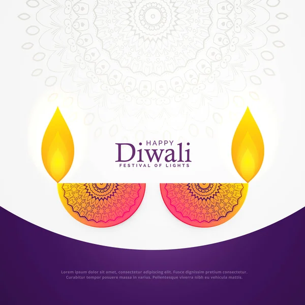 yaratıcı diwali celebration poster festival tebrik kartı tasarımı