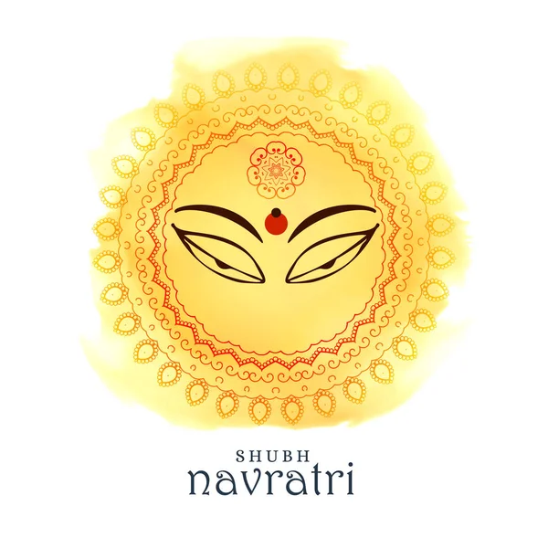 güzel maa durga Tanrıça gözler navratri Festivali için