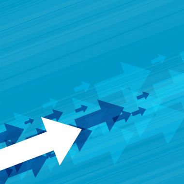 oklar kavramı arka plan yükselen iş