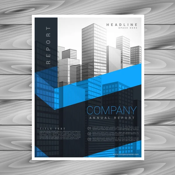 abstract dark business brochure vector design with space for you