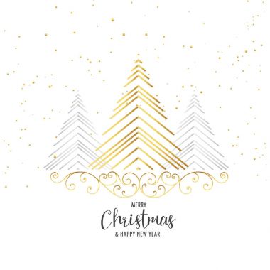 Beyaz ba üzerinde çiçek dekorasyonu ile sigorta primi Noel ağacı tasarım