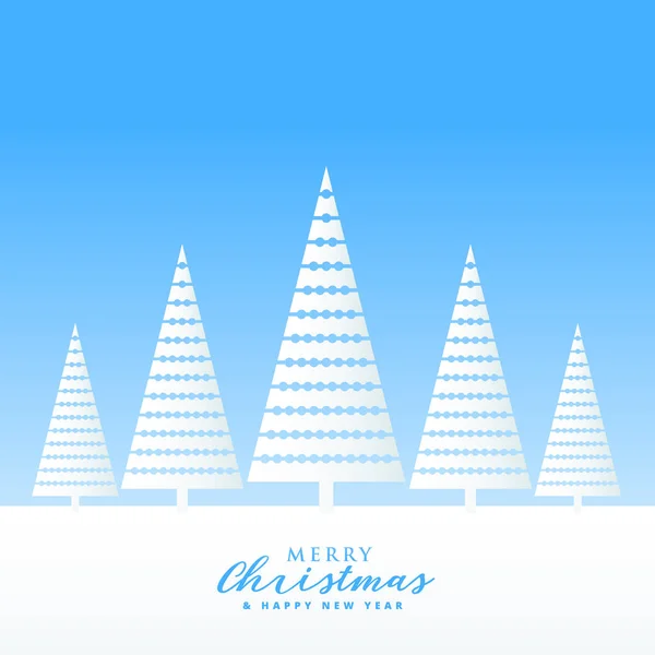elegant christmas greeting design for winter season