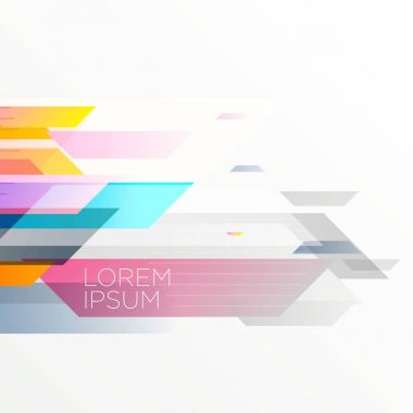 zarif soyut geometrik renkli arkaplan