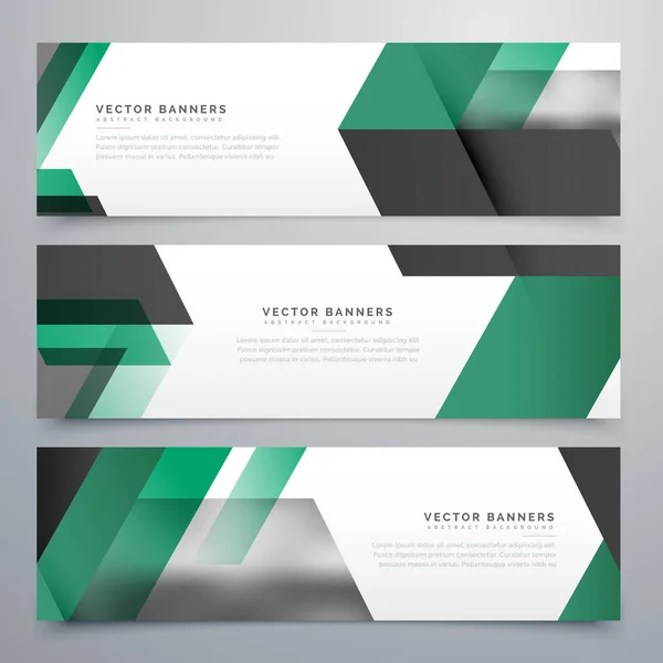 moden business banners vector background