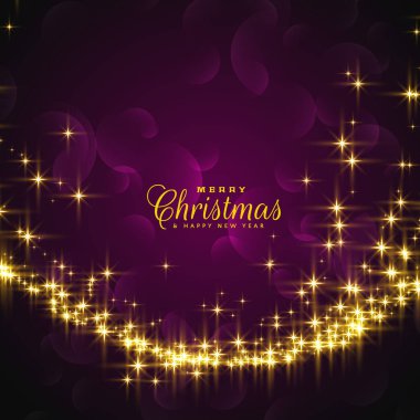 parlak Noel Festivali için tebrik parıldıyor